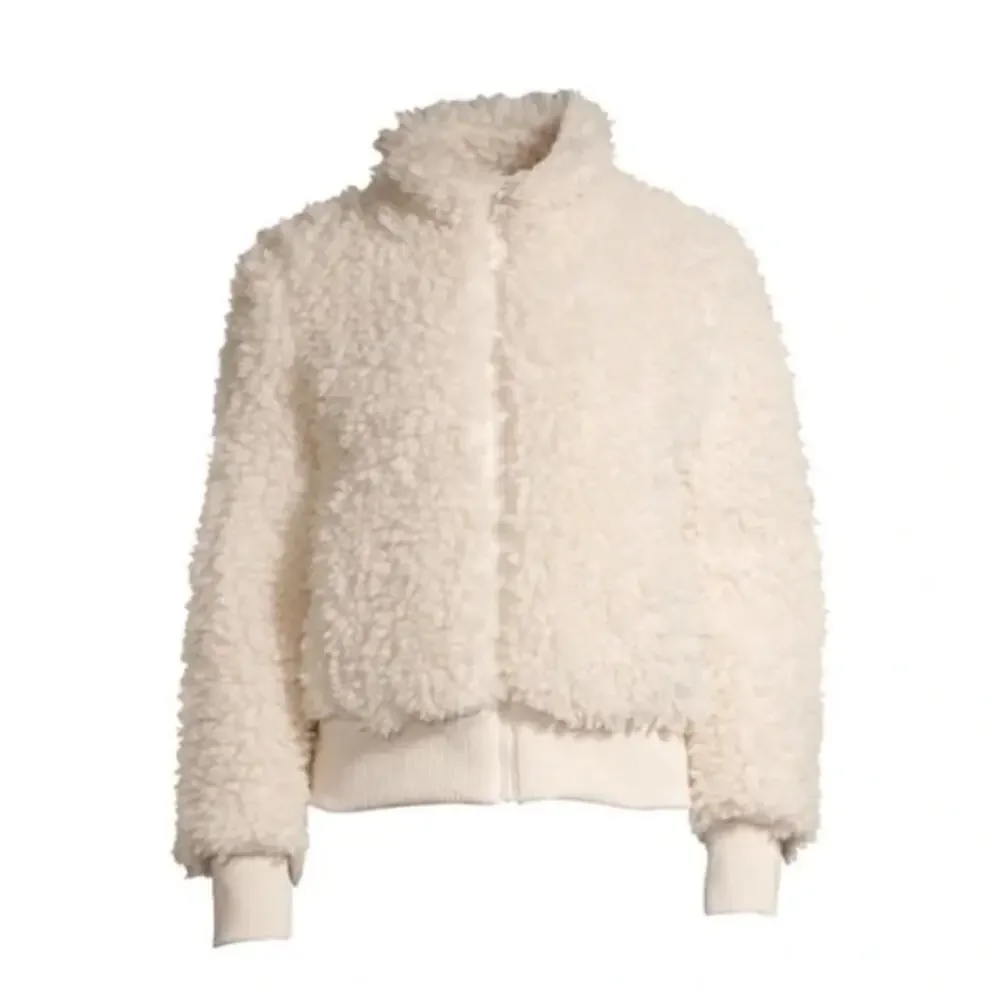Kendall + Kylie Off White Soft Cropped Jacket